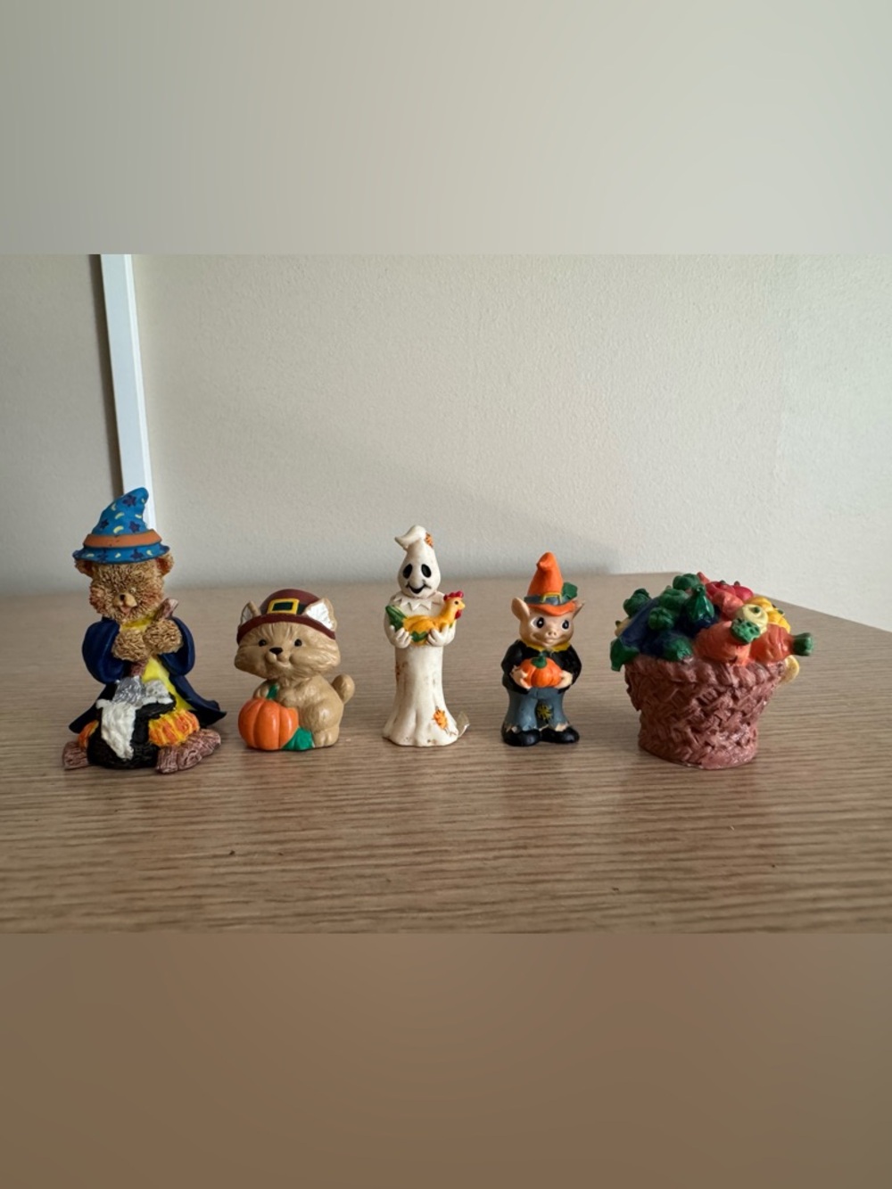 Miniature Fall Figurine Set